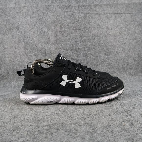 Under Armour Shoes Womens 8 Charged Assert Sneakers Running Athletic Trainers - Picture 1 of 11